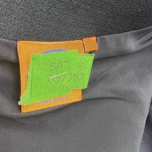 TORY BURCH NAVY CAP SLEEVE DRESS SIZE 4 - Picture 8 of 10